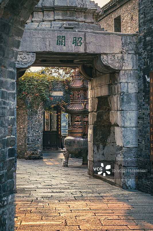 西津渡昭关石塔图片素材