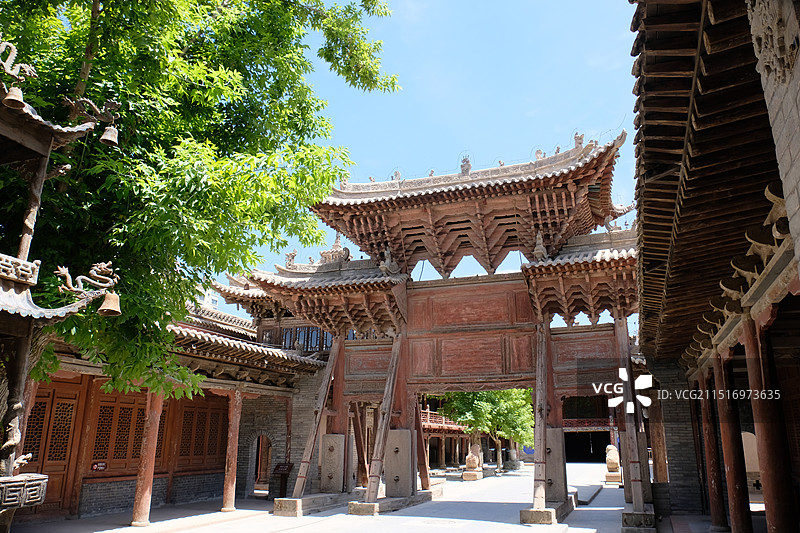 张掖山丹大佛寺旅游景区图片素材