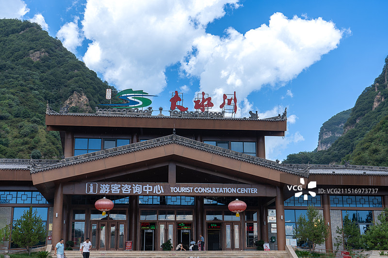 宝鸡大水川旅游景区图片素材