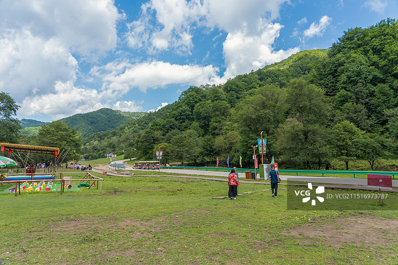 宝鸡大水川旅游景区图片素材