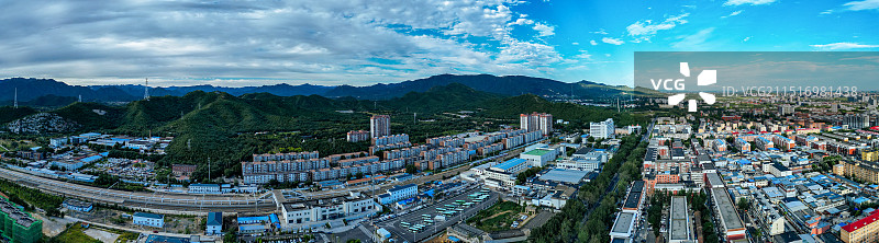 昌平区 北京 体育馆 昌平公园 佳莲时代 航拍图片素材