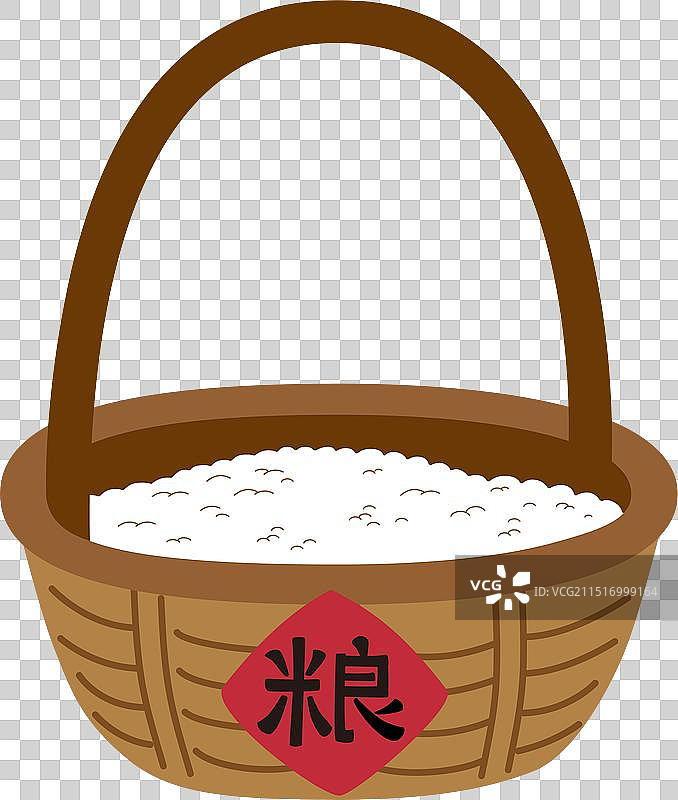 世界粮食日元素大米篮子图片素材
