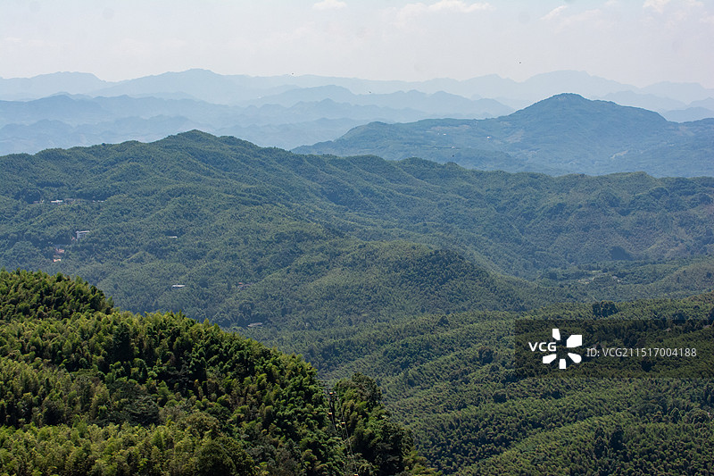 蜀南竹海观海楼风光图片素材