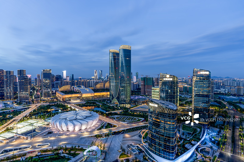 钱江世纪城｜杭州之门｜杭州奥体中心图片素材