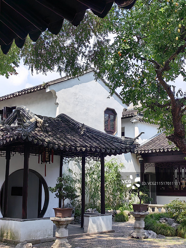 苏州怡园古建图片素材