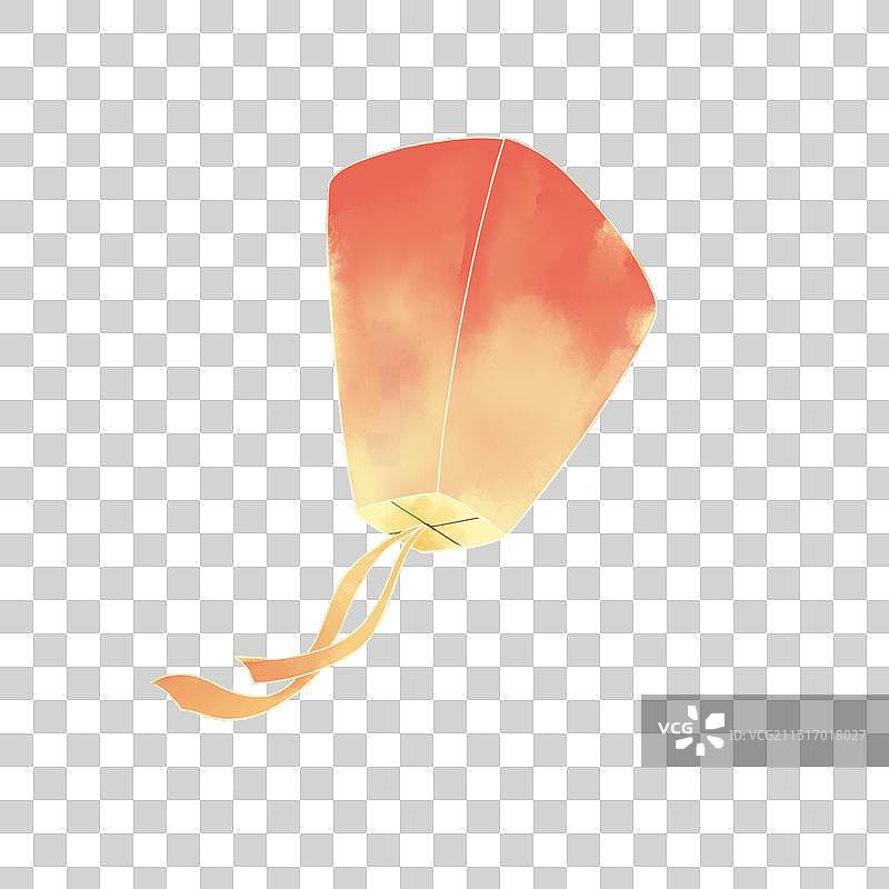 孔明灯图片素材