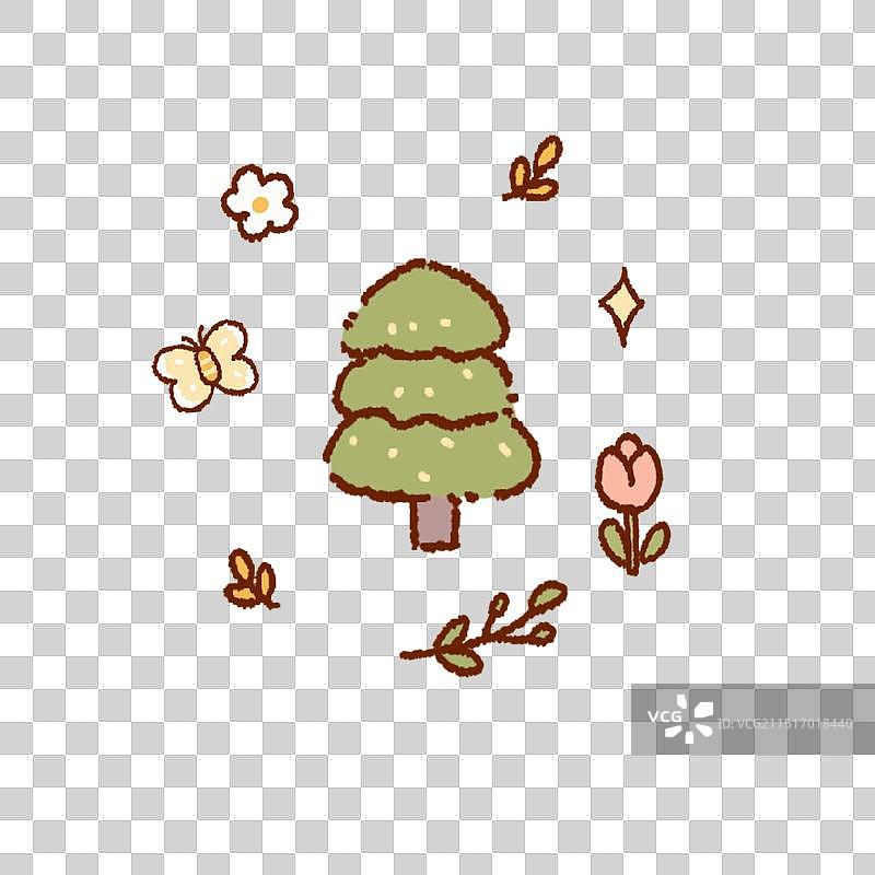 自然植物元素图片素材