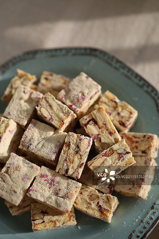 手工雪花酥图片素材