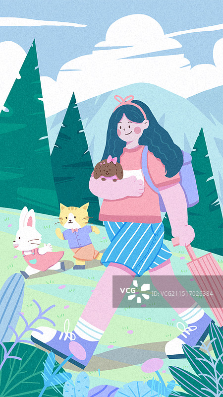 带上宠物去旅行图片素材