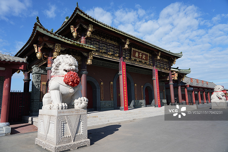 新乡市比干庙景区图片素材