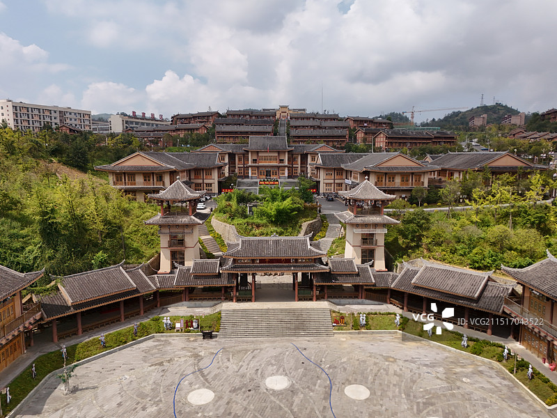 黔西南州阿妹戚托小镇图片素材