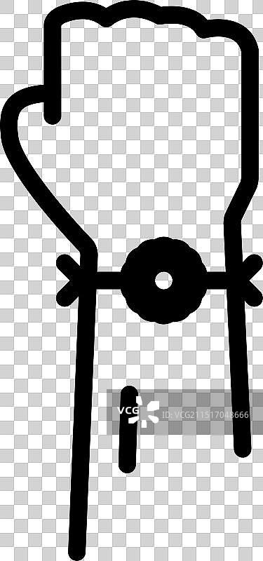 手中的Rakhi图片素材