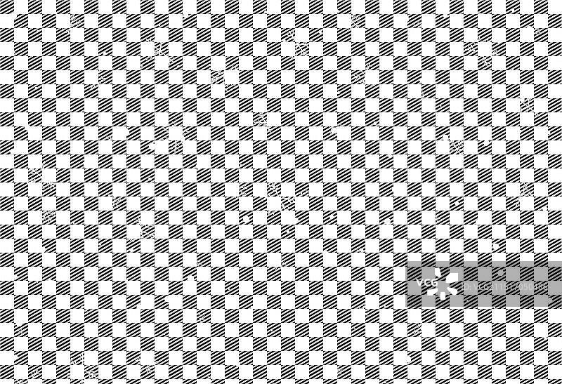 圣诞新年水牛格子图案图片素材