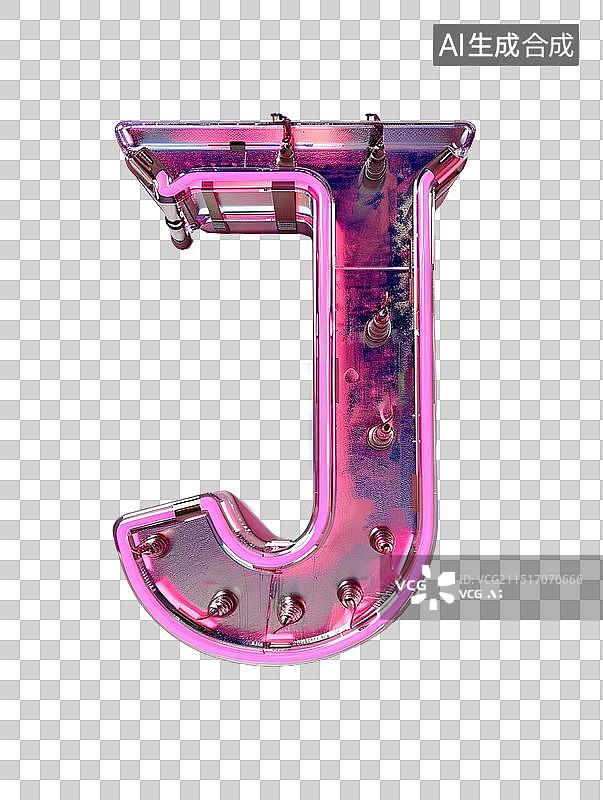 【AI数字艺术】字母j图片素材