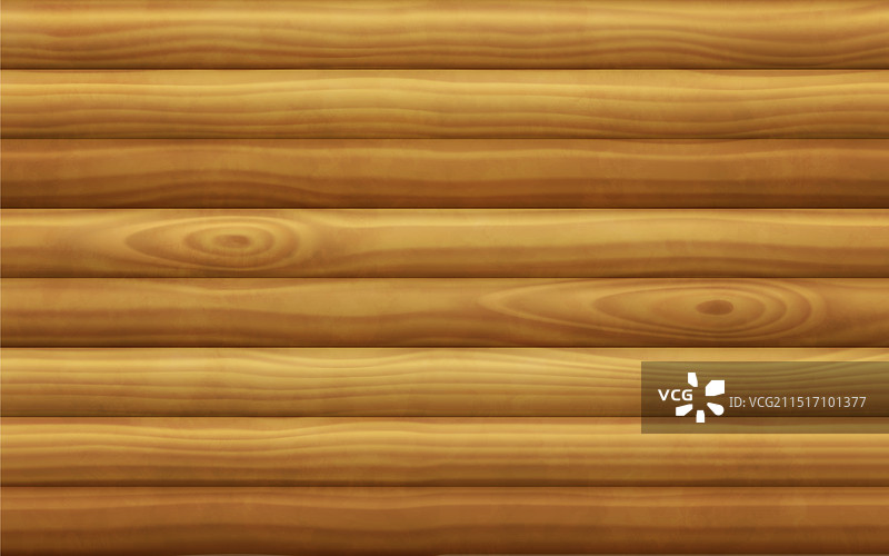 木屋原木墙壁与木梁图片素材