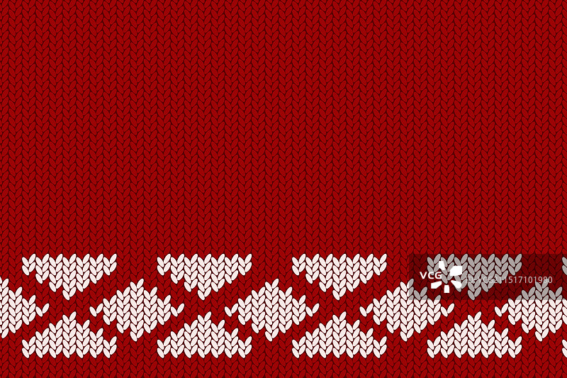 舒适的红白针织面料纹理图片素材