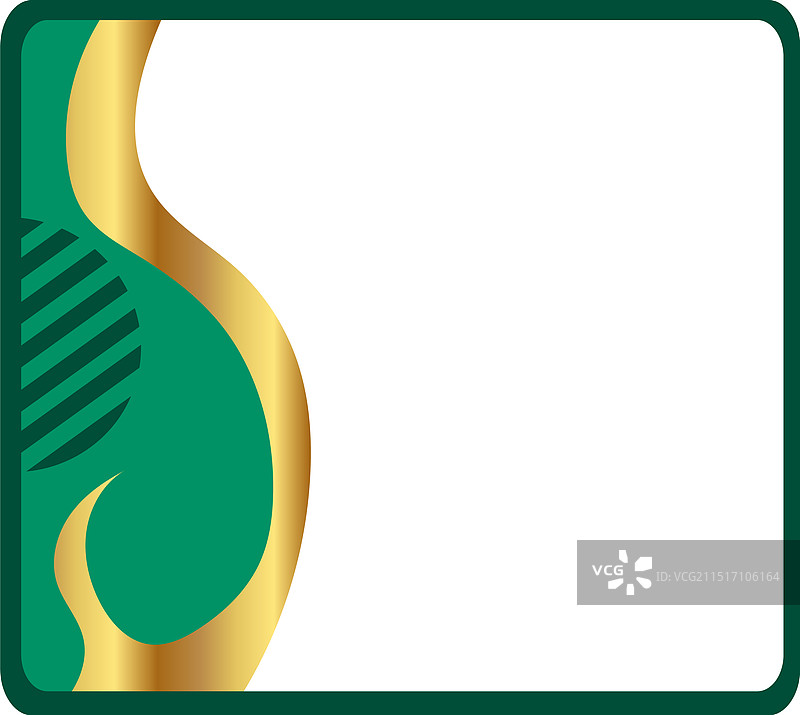 绿色金色背景图片素材