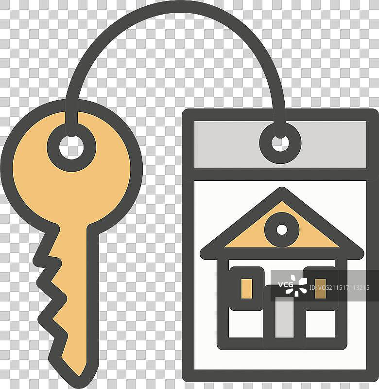 房地产图标钥匙图片素材