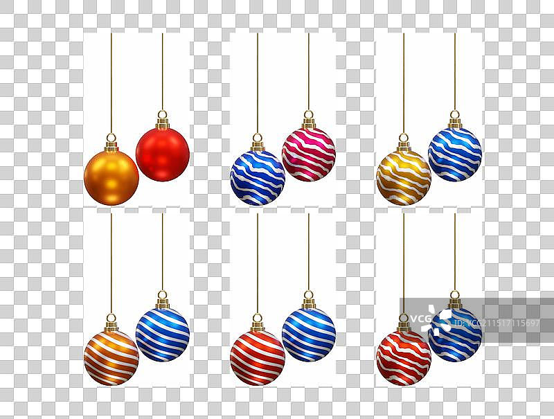 圣诞球图标图片素材