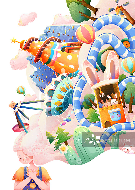 幻想乐园图片素材