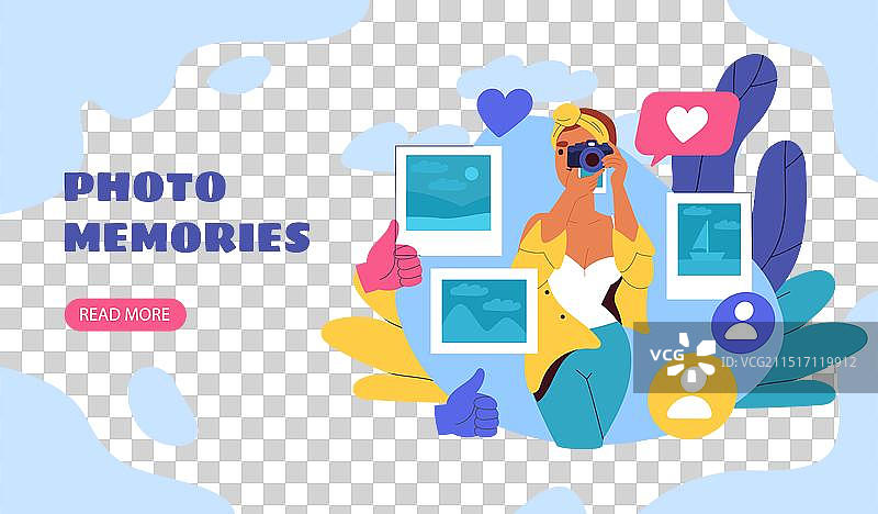 回忆banner照片图片素材