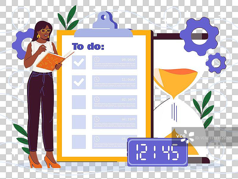 时间管理理念图片素材