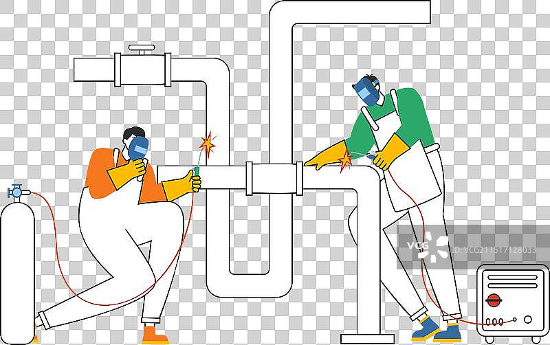 专业焊工焊接服务图片素材