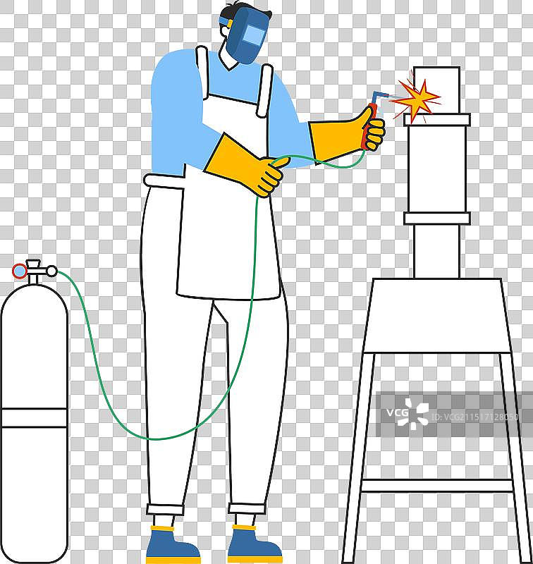 专业焊工焊接服务图片素材