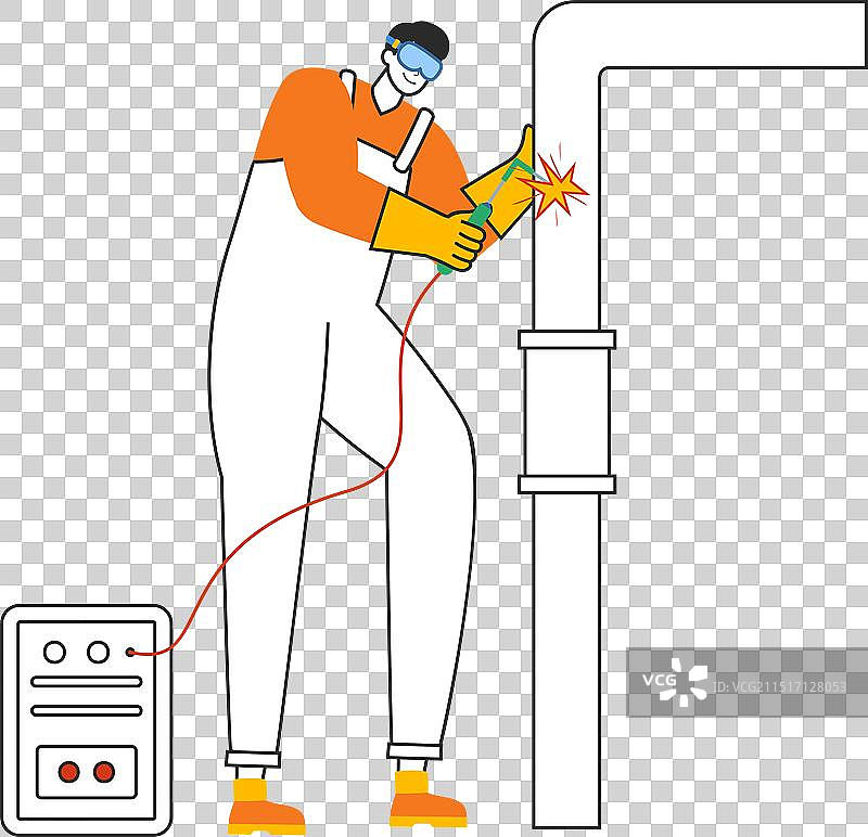 专业焊工焊接服务图片素材