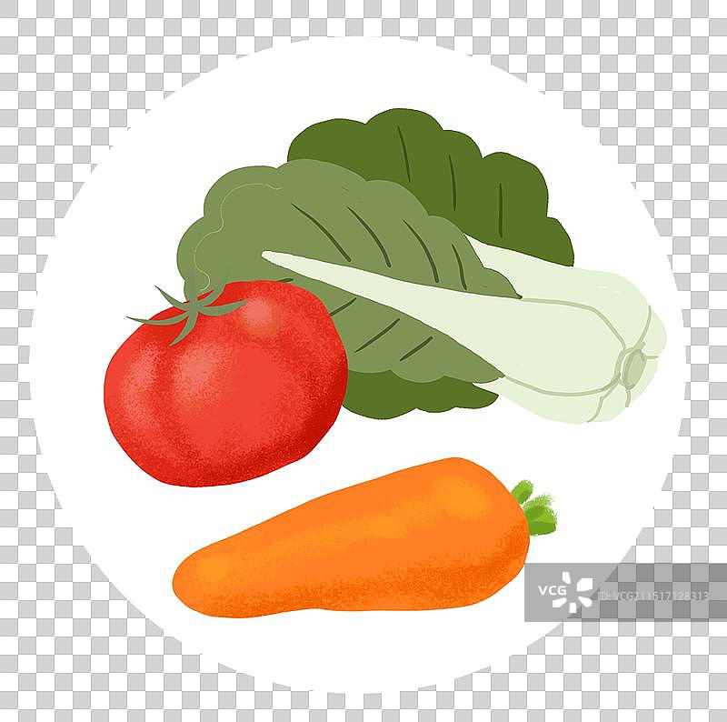 健康饮食蔬菜组合图片素材