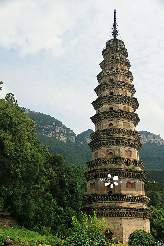 济南市长清区灵岩寺旅游区图片素材