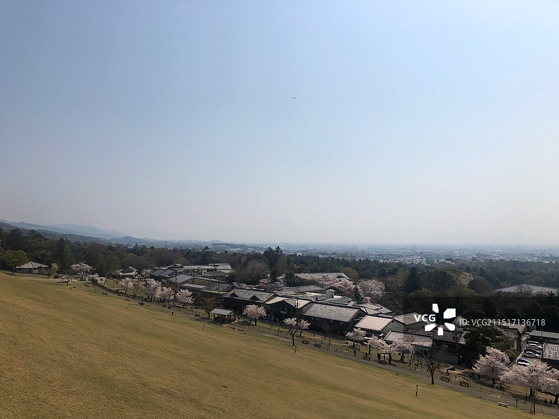 奈良若草山图片素材