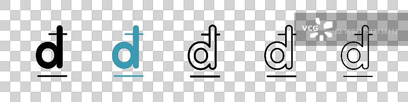 冬日线条图标合集图片素材