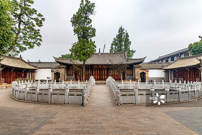 云南石屏孔庙图片素材