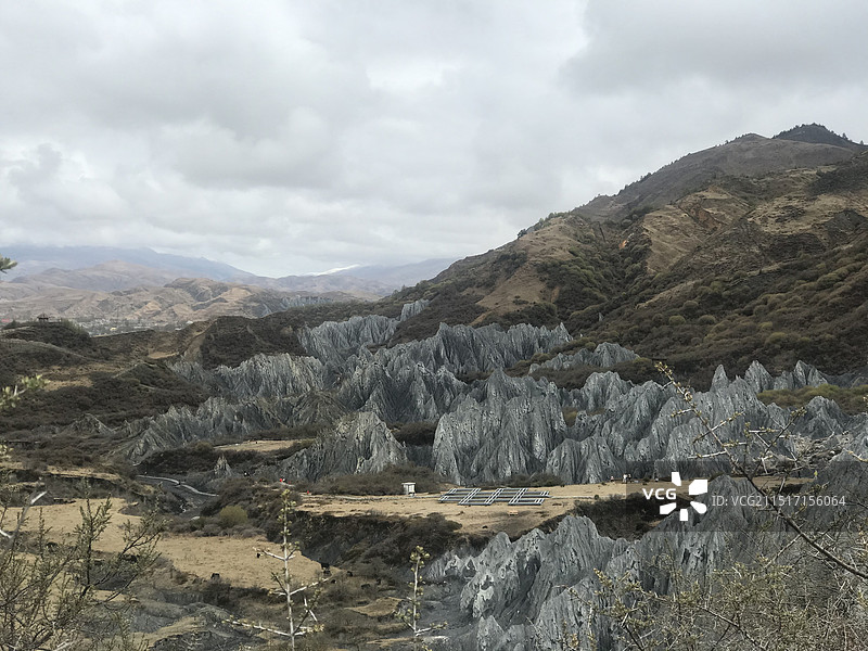 甘孜道孚县八美墨石公园景区图片素材