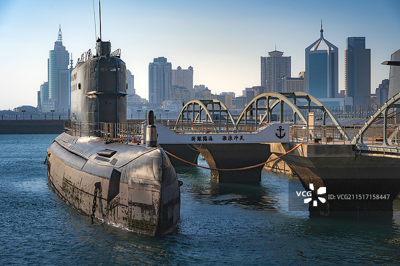 青岛中国海军博物馆图片素材