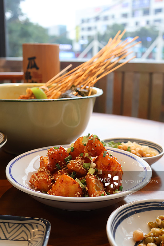 锅巴洋芋图片素材