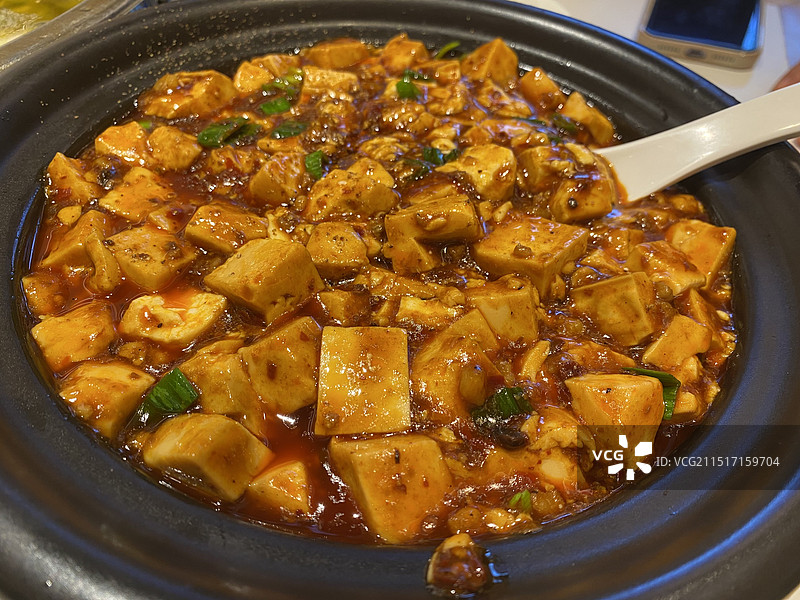 麻婆豆腐图片素材