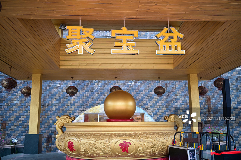 广州石头记矿物园 雕刻图片素材