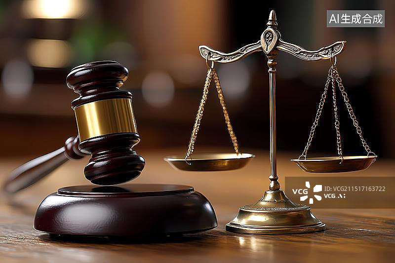 【AI数字艺术】法律公平图片素材