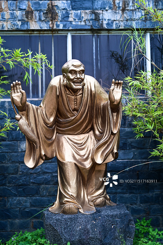 广州石头记矿物园  佛像雕塑图片素材