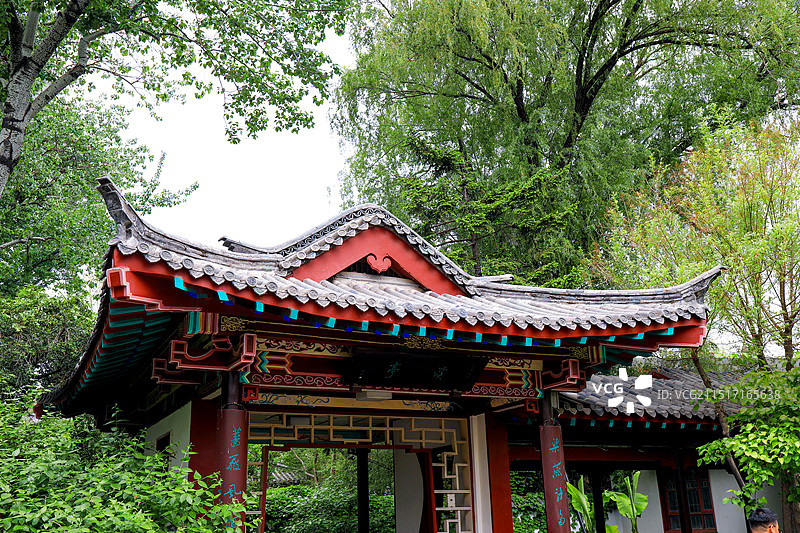 趵突泉李清照纪念馆图片素材