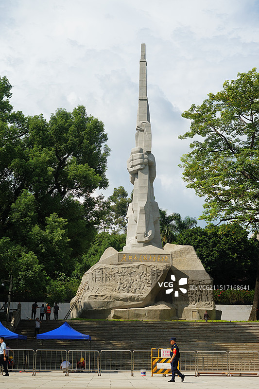 广州起义纪念碑图片素材