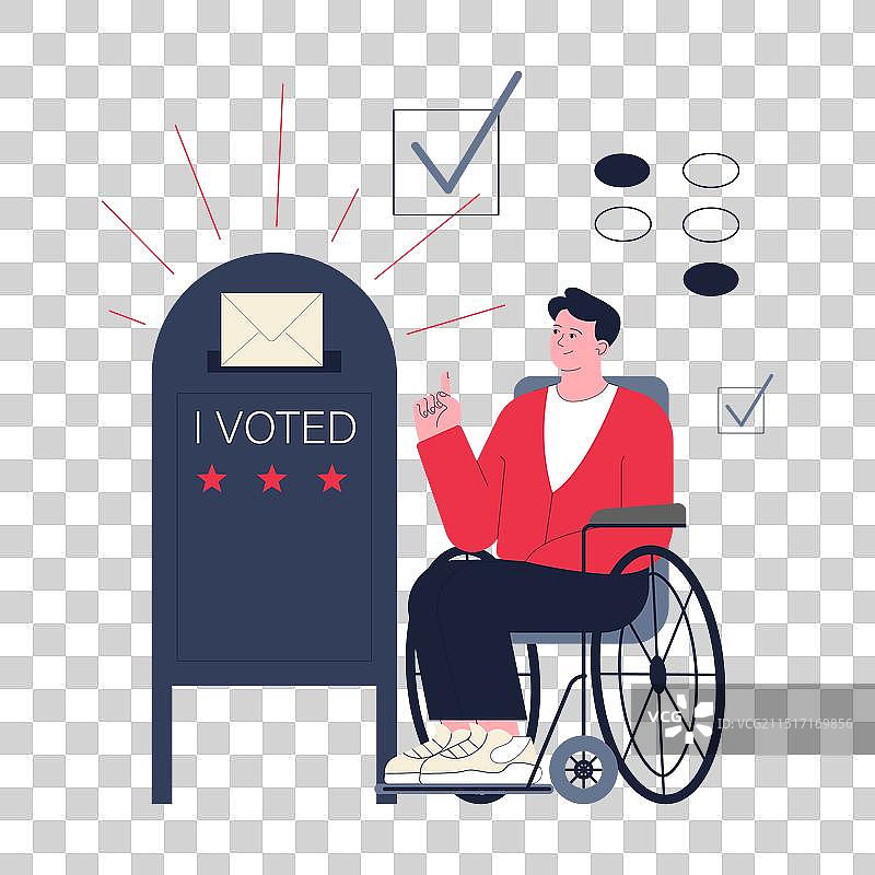 美国总统选举活动图片素材