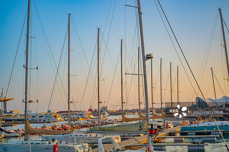 青岛银海国际游艇俱乐部图片素材