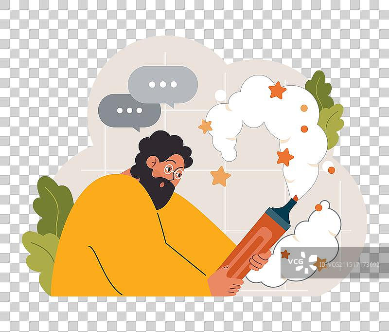 艺术疗法：培养人物创造力图片素材