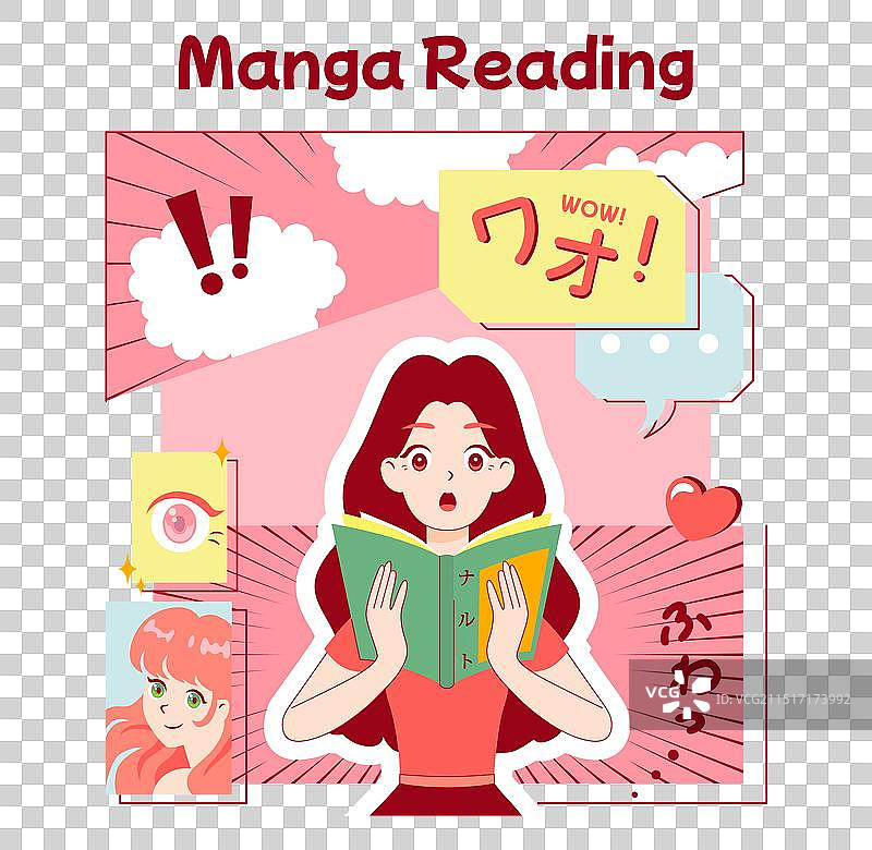 动漫文化御宅族或极客生活方式图片素材