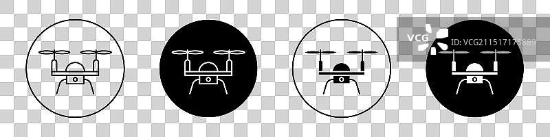 无人机图标图片素材