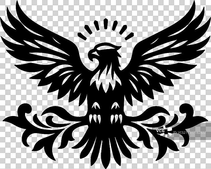 菲律宾鹰黑色设计图片素材