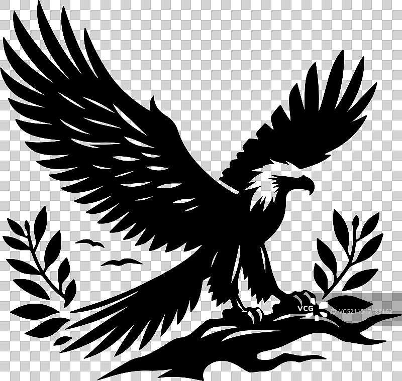 菲律宾鹰黑色设计图片素材